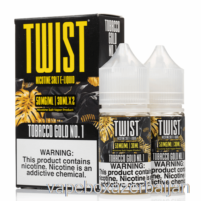 Vape Baku Tobacco Gold No. 1 - Twist SALT E-Liquid - 60mL 35mg